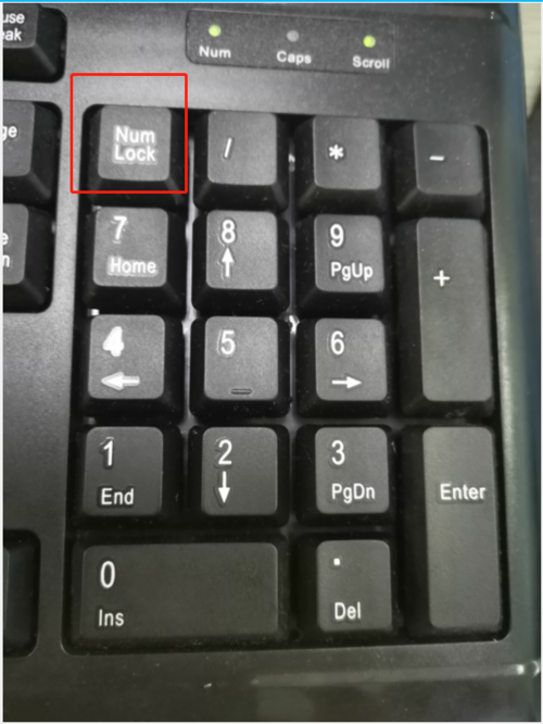 键盘如何解锁