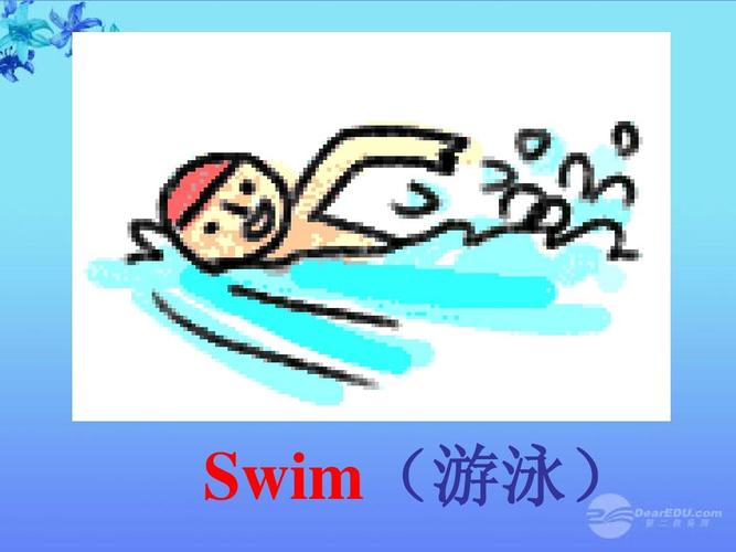 游泳游得好英语的相关图片