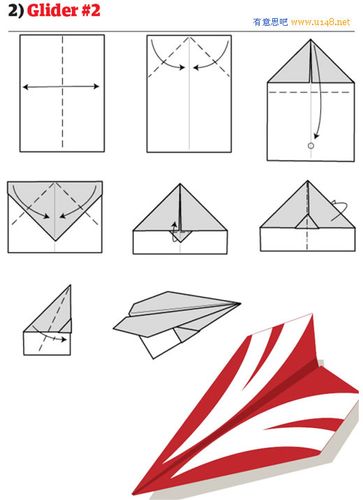 纸飞机怎么折简单的相关图片